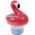 Swimming Pool Dispenser PVC Chlorine Floating Chemical Object Household Pools and Accessories Flamingo Pink