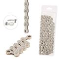 Dazzduo Bicycle chain Chain Links MTB Mountain 116 Links MTB 6/7/8/9/10/11/12 Speed 116 MTB Mountain Bike 116 Links Chain 6/7/8/9/10/11/12 Speed Bike Speed 116 Links