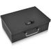 RETLLAS 0.23 Cubic Feet Safe Home Fire-resistant Safe for Home Office Hotel Black 12.3 W x 8.5 D x 4.1 H