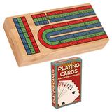 Table Runners Family Games Cribbage Board Game Cribbage Card Game Scoring Game Board Cribbage Table Game Solid Wood Party Table Game Card Checkerboard Wooden