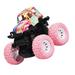 Pink Toys Push Go Vehicle Back Friction Cars Four Wheel Drive Child