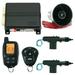 Avital 5305L 2-Way Remote Car Starter Alarm Security + 2 Universal Door Lock Bundle