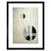 Moholy Nagy Composition A XX Abstract Artwork Framed Wall Art Print 9X7 Inch