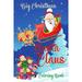 Big Christmas Santa Claus Coloring Book : Beautiful and Simple Pages to Color with Santa for Kids Ages 3-9 Fun books for toddlers Kids Coloring Books Fun Childrenâ€™s Christmas Gift