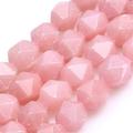 Pink Opal Beads for EC36 Jewelry Making Natural Gemstone Semi Precious AAA Grade 8mm Faceted 15 JOE FOREMAN