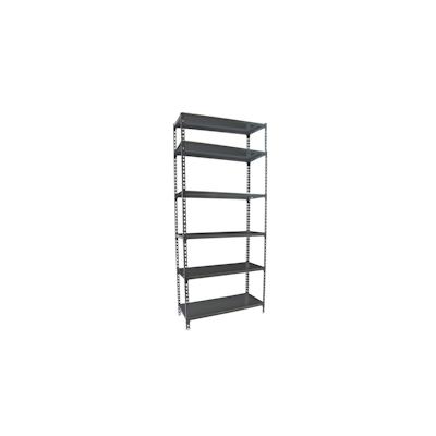 SimonRack Simonclick schraubenloses Metallregal 6 Böden. Farbe ANTHRAZIT/ANTHRAZIT 2500x900x500 mm Image
