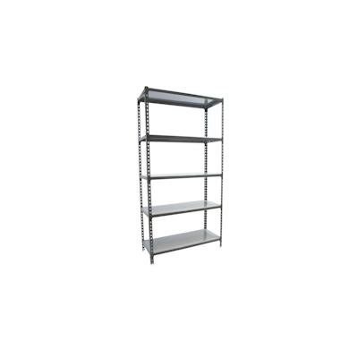 SimonRack Simonclick schraubenloses Metallregal 5 Böden. Farbe ANTHRAZIT/ANTHRAZIT 2000x1100x300 mm Image