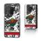 Minnesota Wild Galaxy Stripe Clear Ice Case