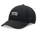 Men's Top of the World Black TCU Horned Frogs Liquesce Trucker Adjustable Hat
