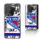 New York Rangers Galaxy Stripe Clear Ice Case