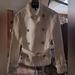 Burberry Jackets & Coats | Authentic Burberry White Jacket | Color: White | Size: 10