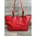 Dooney & Bourke Bags | Dooney & Bourke Florentine Leather East/West Chelsea Shopper Red Colo Shoulder B | Color: Red | Size: Os