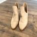 Free People Shoes | Free People New With Tag Tan Suede Ankle Bootie Size 7 | Color: Tan | Size: 7