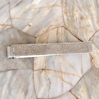 Victoria's Secret Jewelry | Victoria Secret Stylish Glamour Choker White Rhinestone Necklace Collar Chocker | Color: Silver/White | Size: Os