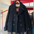 Burberry Jackets & Coats | Burberry Wool Double-Breasted Pea Coat | Color: Black | Size: L