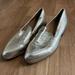 Madewell Shoes | Gold Leather Madewell Loafer Shoes Size 9 | Color: Gold | Size: 9