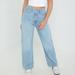 Levi's Jeans | Brand New Women’s Light Wash Levis High Waisted Straight Style | Color: Blue/White | Size: 29