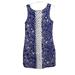 Lilly Pulitzer Dresses | Lilly Pulitzer Blue/White Patterned Dress W/Trim Size 6 Preppy Pineapple Zipper | Color: Blue/White | Size: 6