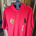 Polo By Ralph Lauren Shirts | *New With Tag*Polo Ralph Lauren Polo Shirt Pony Polo Shirt Xl | Color: Red | Size: Xl