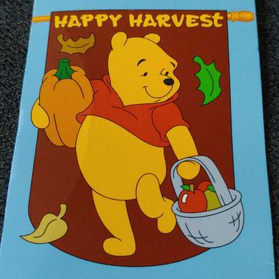 Disney Accents | Winnie The Pooh Flag | Color: Brown/Gold | Size: 28 X 40"