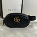 Gucci Bags | Authentic Gucci Marmont Belt Bag | Color: Black | Size: Os