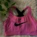 Nike Tops | Nike Impact Strappy Women’s Sports Bra Non-Padded High-Support | Color: Black/Pink | Size: M