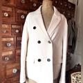 Burberry Jackets & Coats | Burberry Cashmere Pea Coat Creamy White | Color: Cream | Size: 12