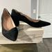 Kate Spade Shoes | Euc Vintage Kate Spade Black Suede Size 10 Pointy Pump | Color: Black | Size: 10
