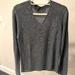 Gucci Sweaters | Gucci Knit Silver V-Neck - Size M | Color: Silver | Size: M