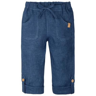 Pure Pure - Kid's Hose Leinen mit Taschen - Freizeithose Gr 92 blau Image