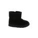 Cat & Jack Boots: Black Print Shoes - Kids Girl's Size 6