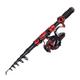 Fishing Rod Fishing Rod And Reel Combo Telescopic Fishing Rod Spinning Reel Suitable for Fishing Enthusiasts Fishing Combos (Size : 2.4m and 3000 reel)