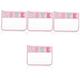 POPETPOP 4pcs PVC Zipper Bag Makeup Bag Zipper Pouch Cosmetic Bag Snack Bags Clear Toiletry Bags Snacks Bag for Travel See Makeup Pouches Makeup Storage Container Multifunction Storage Bags