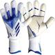 Goalkeeper Gloves, Youth Football Gloves, Professional Men's Latex Football Goalkeeper Gloves, Finger Protection Football Goalkeeper Gloves for Training and Match, soft hand feel