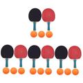 BESPORTBLE 4 Sets Table Tennis Racket Set Kidcraft Playset Lightweight Table Tennis Rackets Kids Gift Portable Table Tennis Pong Paddles Game Toys Table Tennis Balls Child Wood Bat Outdoor