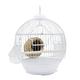 NEWNAN Bird Cage Round Bird Cage with Feeder Full Set Plastic Bird House Cage Bird Carrier for Small Birds All-Round Ventilation Can Be Detached Birdcage