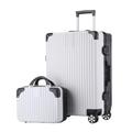 Travel Suitcases with Wheels Luggage Set Suitcase Trolley Case Password Box Large Capacity Business Trip Portable Suitcase Multifunctional Suitcase (Color : N, Taille Unique : 28in)