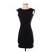 Banana Republic Cocktail Dress - Bodycon: Black Solid Dresses - Women's Size 2