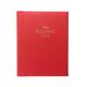 The Economist Diaries 2024 Diary and Business Planner - Day a Page Desk Diary with Luxury Leather Cover - Red