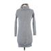 Lulus Casual Dress - Sweater Dress: Gray Dresses - Women's Size Small