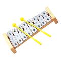 ibasenice 2 Sets Piano Children Percussion Toy Kids Keyboard Early Educational Toy Wooden Percussion Instruments Musical Instrument Classic Xylophone Toys Simple Stick Baby Plastic