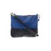 Crossbody Bag: Blue Color Block Bags