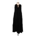 Max Studio Casual Dress - Maxi: Black Dresses - Women's Size Small