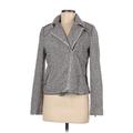 Rebecca Taylor Jacket: Gray Houndstooth Jackets & Outerwear - Women's Size 8