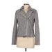 Rebecca Taylor Jacket: Short Gray Jackets & Outerwear - Women's Size 8