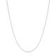 925 Sterling Silver Rope Chain for Women, 1.2mm Thick Silver Chain Necklaces for Women Men and Girls, 24 Inches Rope Chain Necklace for Women