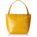 Calvin Klein Women's CK Set NS Shopper K60K610176 Tote, Yellow (Monarch Gold), OS