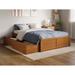 Concord Platform Bed with Footboard and Storage Drawers