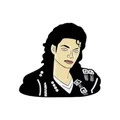 Épinglette Michael Joseph Jackson pour enfants épingle à bouton insigne de vêtements veste en