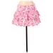 Lilly Pulitzer Casual Skirt: Pink Damask Bottoms - Women's Size 0